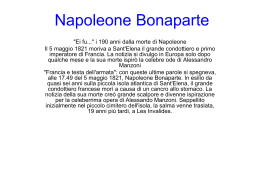 Presentazione Napoleone Bonaparte (1)