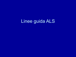 Linee guida ALS