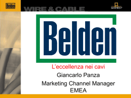 L`eccellenza nei cavi