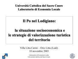 Il Po nel Lodigiano