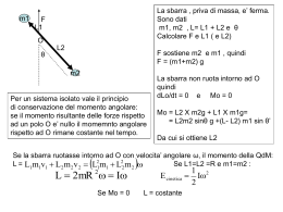 Momento di una forza - INFN