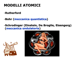 Modelli Atomici