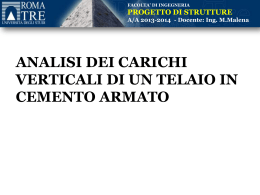 Lez 19 - Analisi dei Carichi Telaio e modellazione