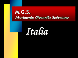 MGS in Italia