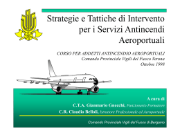 Interventi in aeroporto