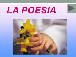 LA POESIA - "Gesualdo Nosengo" Petrosino