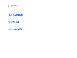 presentazione cartelloni per le parrocchie