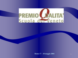 Premio Qualità Scuola nel Veneto - Archivio Pubblica Istruzione