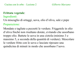 Cucina con le erbe &ndash; Lezione 1 Gilberto Marzano