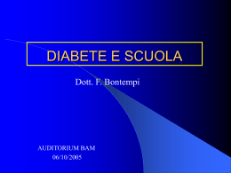 AAGDMN Diabete Scuola (Dr. F.Bontempi)