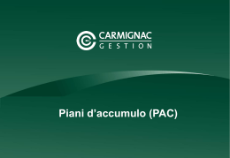 Pac aggiornato