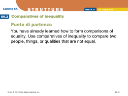 8A.2 Comparatives of inequality