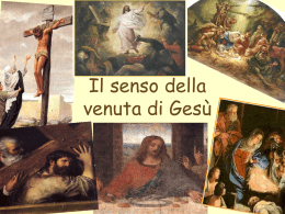 Il senso della venut..