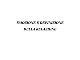 Slides prof. Chiarello (Emozioni)