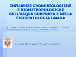 A. G. Scarno, A. Papa, F. Messa, A. Serio, S. Spada, A. Pisani, M. C.