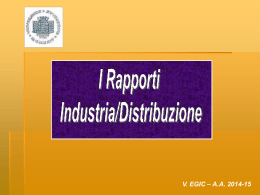 V. I Rapporti IndustriaDistribuzione