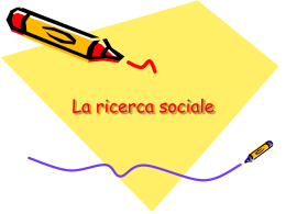 La ricerca sociale1.3
