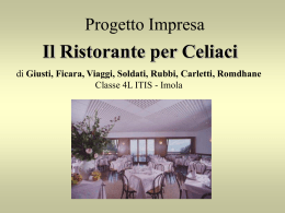 Il Ristorante per Celiaci