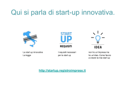 start up innovative (Carbone)
