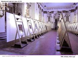 Allestimenti vari - Design