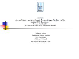 Leggi presentazione Salvatore Caputo