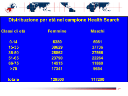 La prevalenza del Diabete Mellito