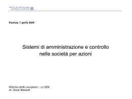 Bazzotti Corporate governance spa 7-4-2004 bis