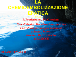 chemioembolizzazione epatica