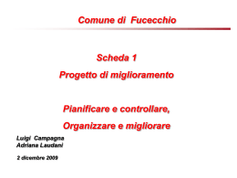 Diapositiva 1 - Comune di Fucecchio