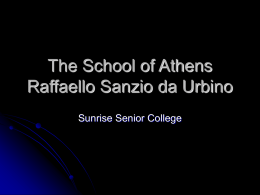 Raphael`s School of Athens