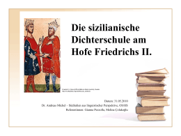 S&uuml;ditalien aus linguistischer Perspektive -07.06.2010a - UK