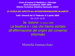 La Bioetica - Paleopatologia