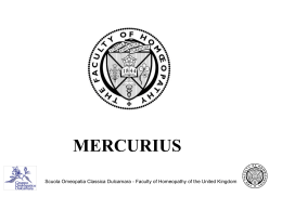 Mercurius - DULCAMARA