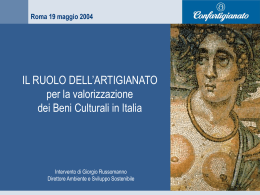 Slide dell`interevento del Dr. Giorgio Russomanno
