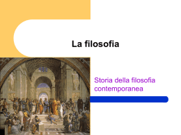 Che cos`è la filosofia?