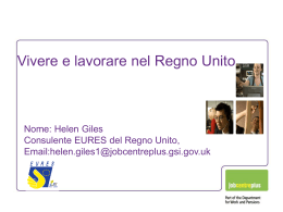 Vivere nel Regno Unito