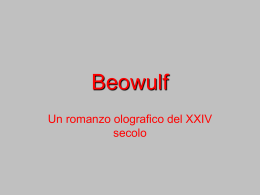 Beowulf - Un romanzo olografico del XXIV secolo