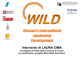 Intervento Consigliera di Parit&agrave; Laura Cima
