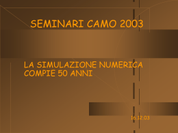 SEMINARI CAMO 2003