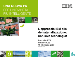 Le tecnologie applicative