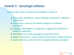 sistema operativo - Dipartimento di Informatica
