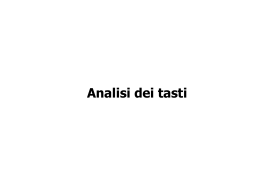 tasti - Tesi