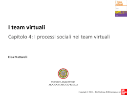 I team virtuali