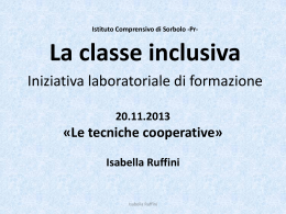 tecniche cooperative