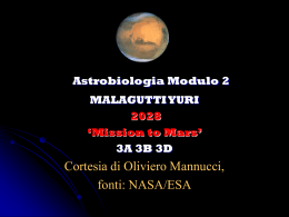 Missione verso Marte