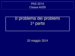 Struttura narrativa e struttura logica nei problemi di matematica: una