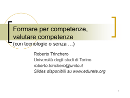 slides prof. trinchero  - Istituto Superiore "PARODI"