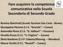 descrizione del progetto