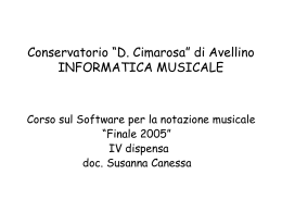 Opzioni del programma