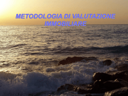 La valutazione dei fabbricati